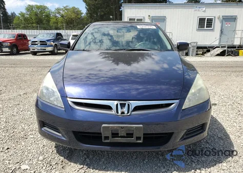 2007 Honda Accord 2.4 Se из США, поврежденный, VIN 1HGCM56327A209021